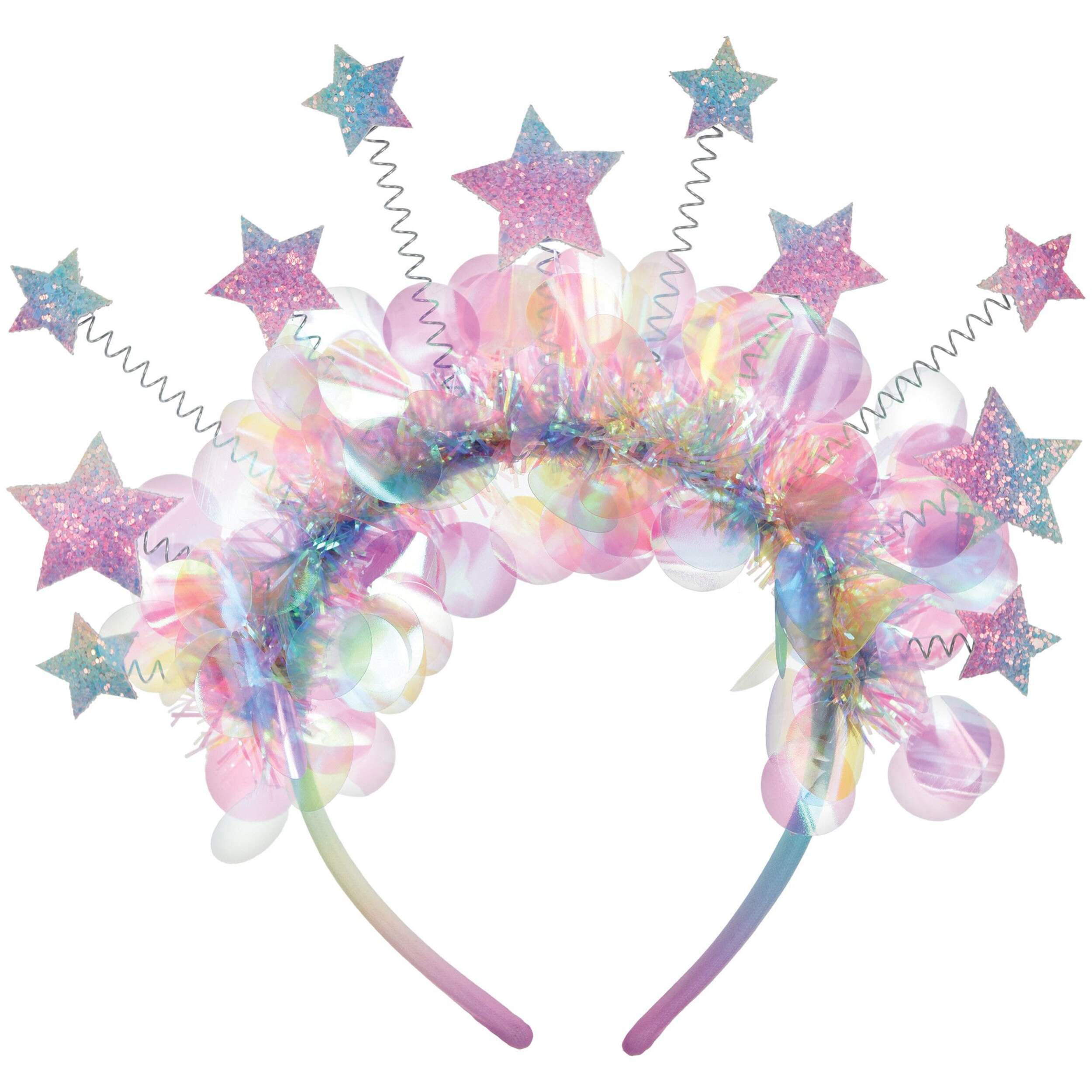 Luminous Deluxe Fabric-Covered Headband, Wearable Favour, One Size Fits Most Front_Flat