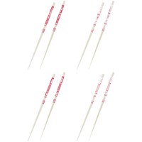 Naruto Shippuden Plastic Chopsticks Set, Red/White, 8-pk, for Birthday/Party