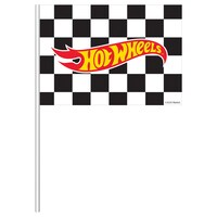 Hot Wheels Checkered Race Flag Party Favours, 8-pk