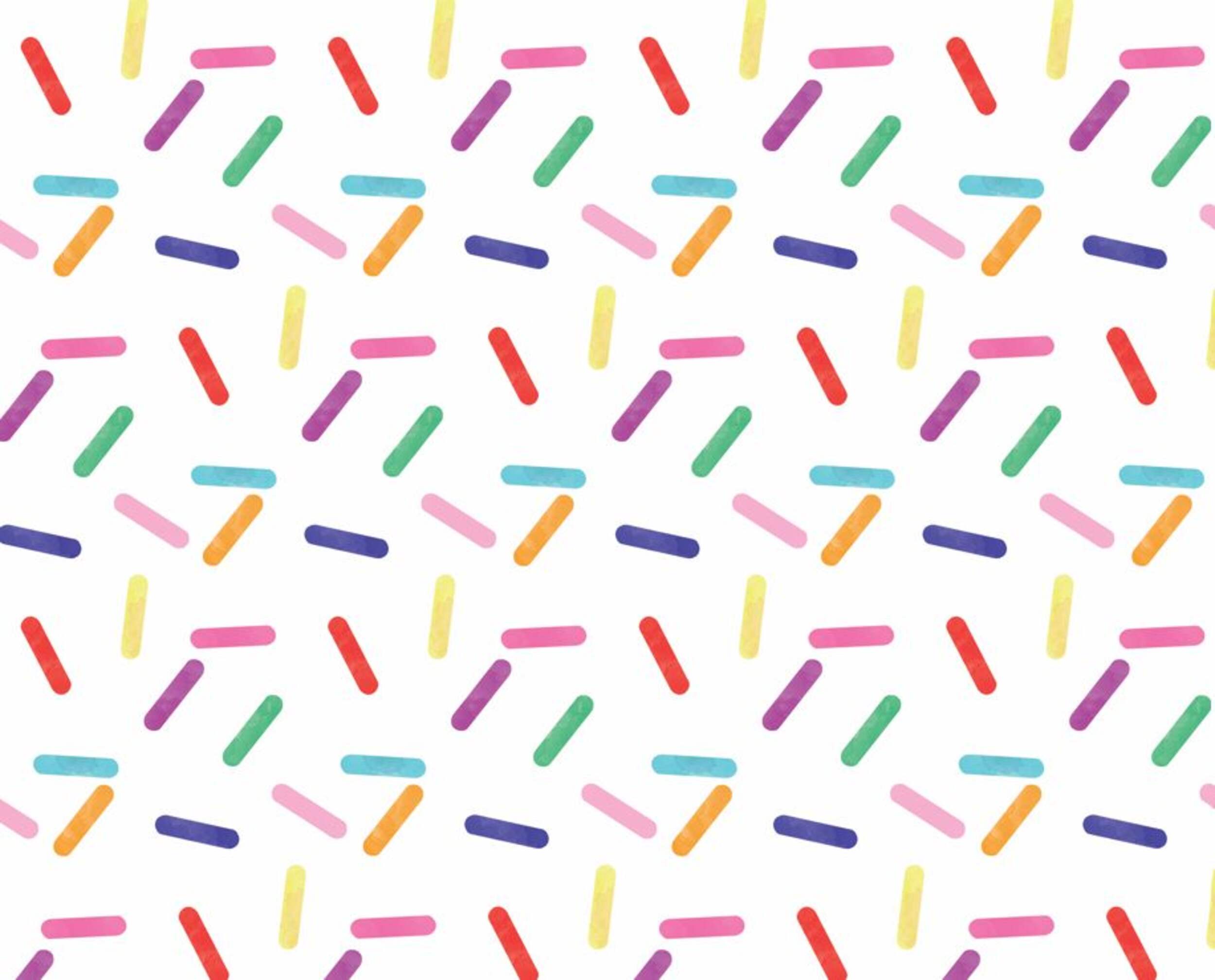 Sprinkles Wrapping Paper Roll, 16-ft, Themed Gift Wrap CloseUp