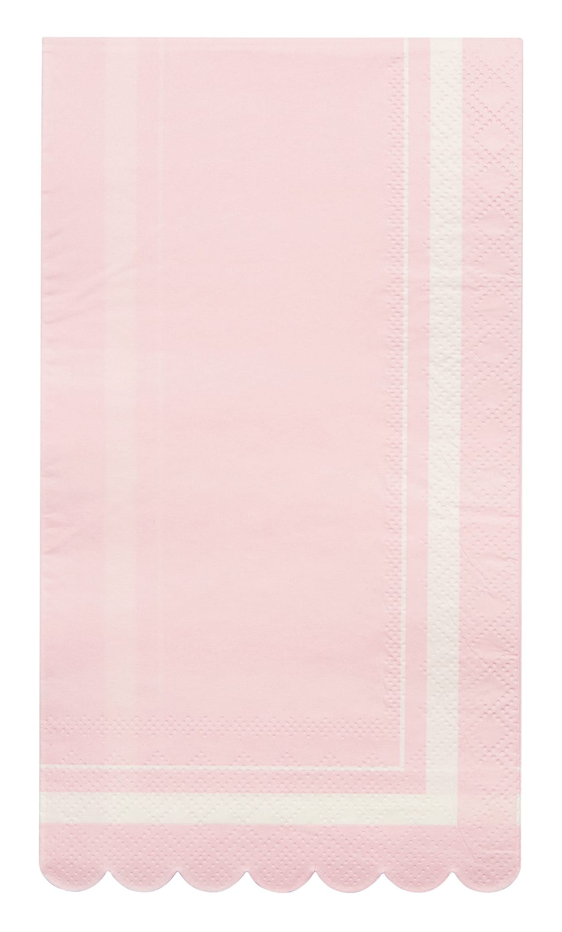 MULTICOLOR PASTEL NAPKINS WITH SCALLOPED EDGE – The Huntington Store