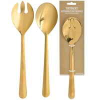 Spoon & Fork Serving Set, 11-Inch