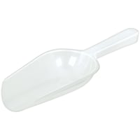Plastic Scoop, Clear, 9-inch