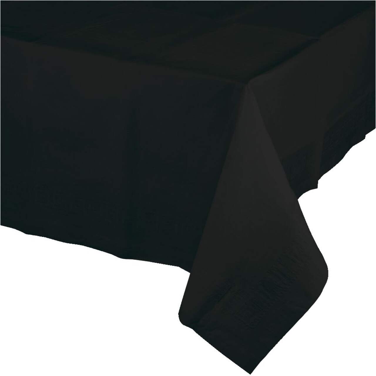 Nappe en papier, velours noir, 54 po x 126 pi