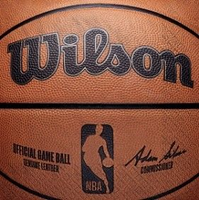 Wilson NBA Basketball 2-Ply Beverage Napkins, 5 x 5-in, 36-pk