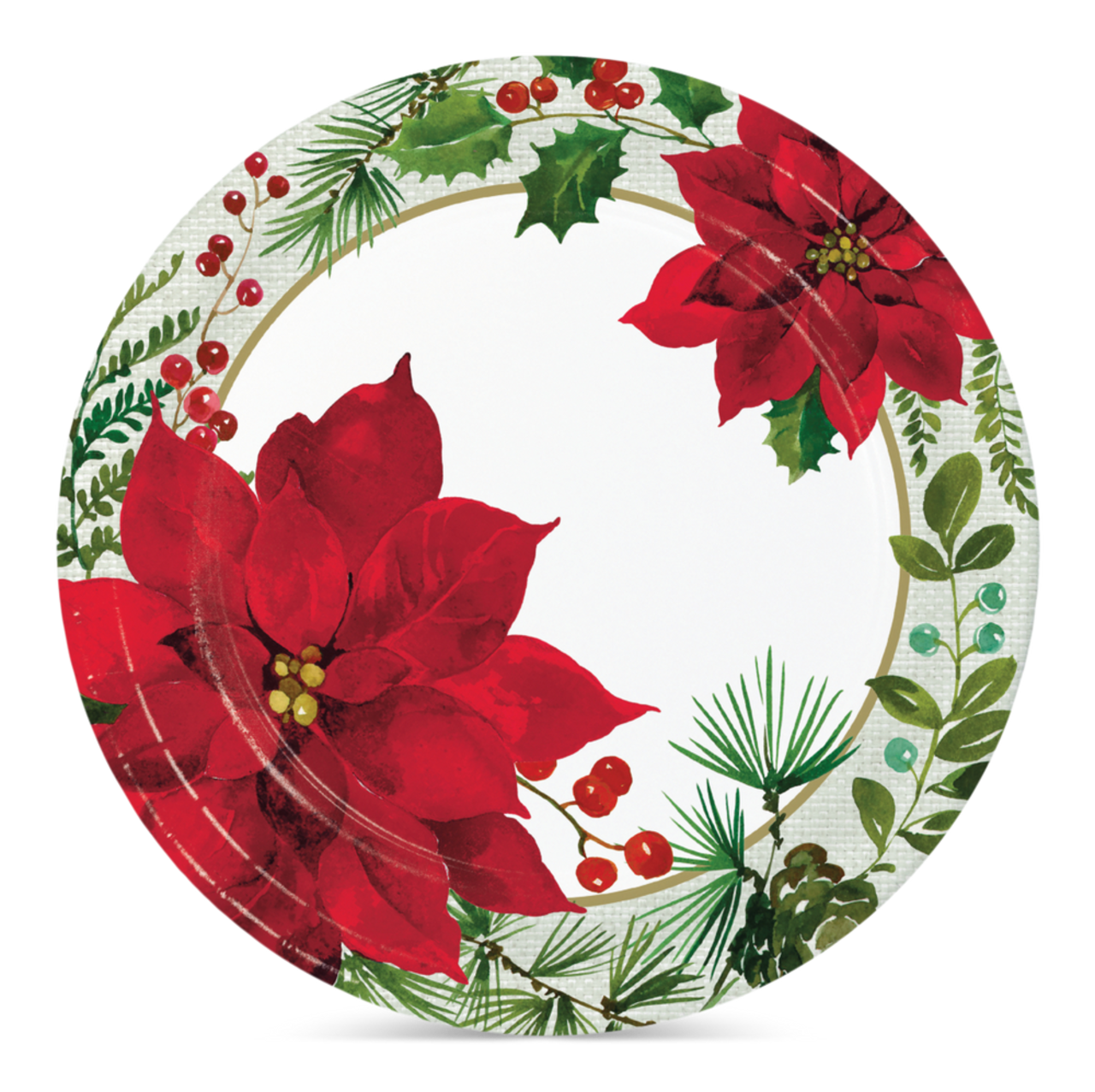 Poinsettia christmas hot sale dishes
