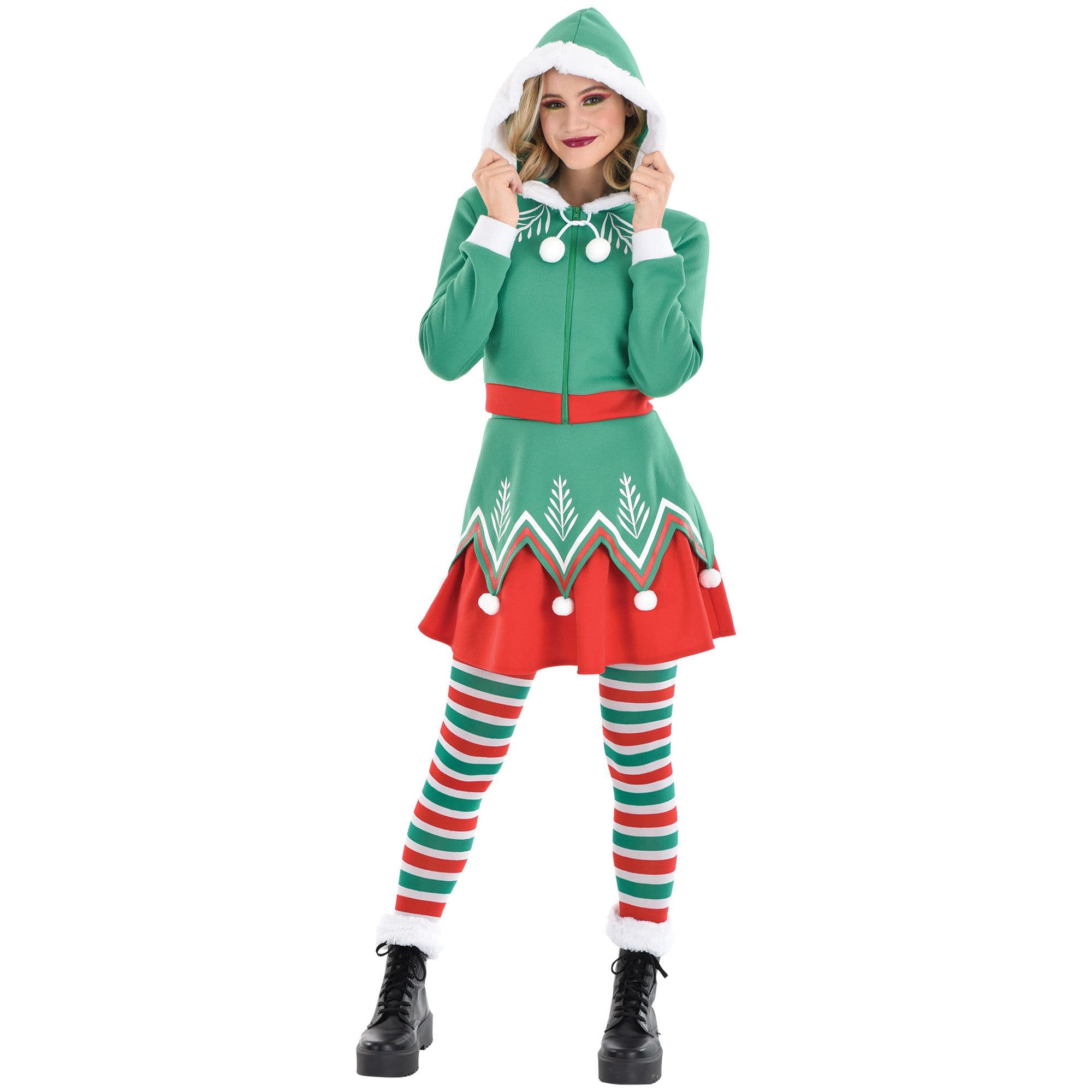 Adult Christmas Sassy Elf Costume | Party City