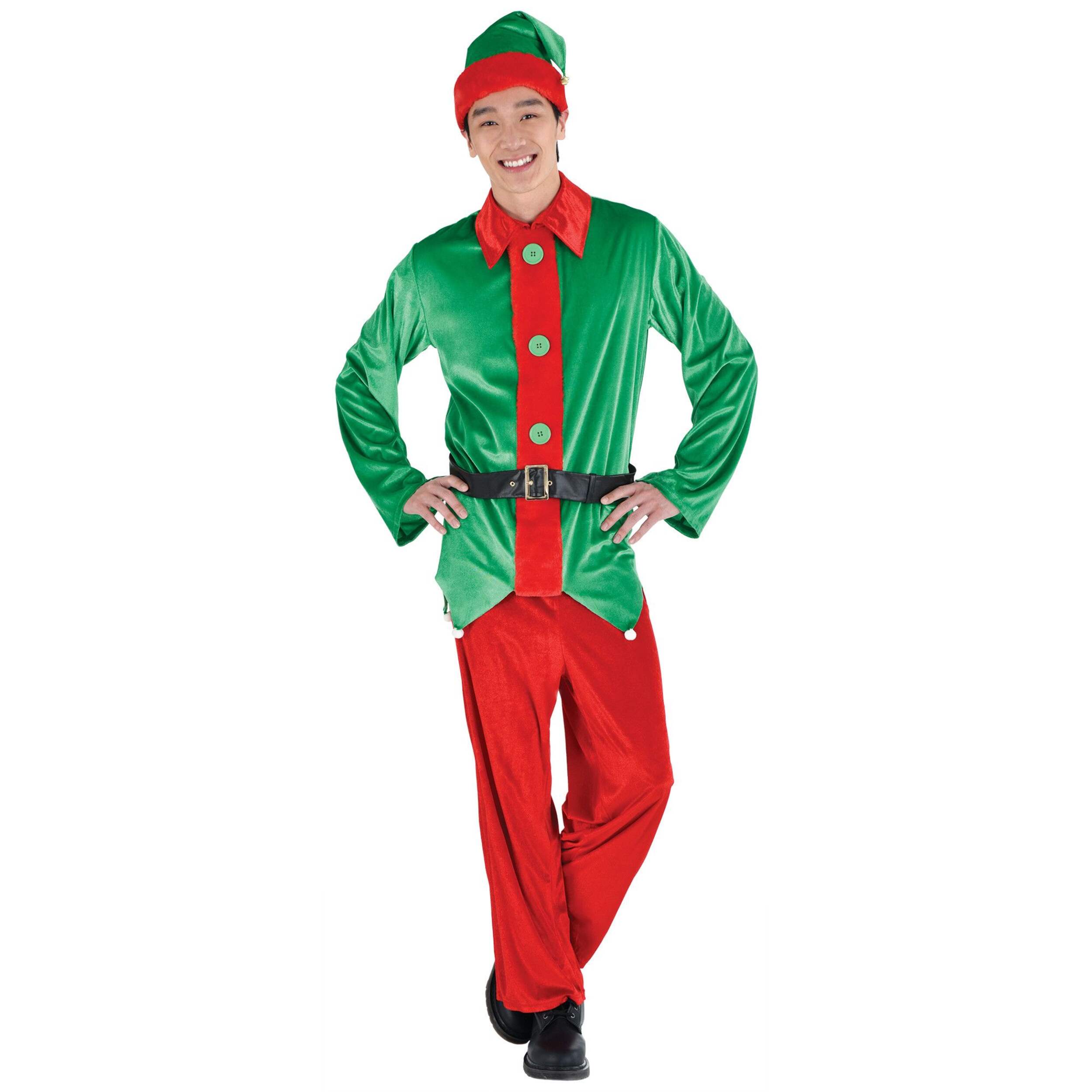 Adult Christmas North Pole Elf Costume Party City