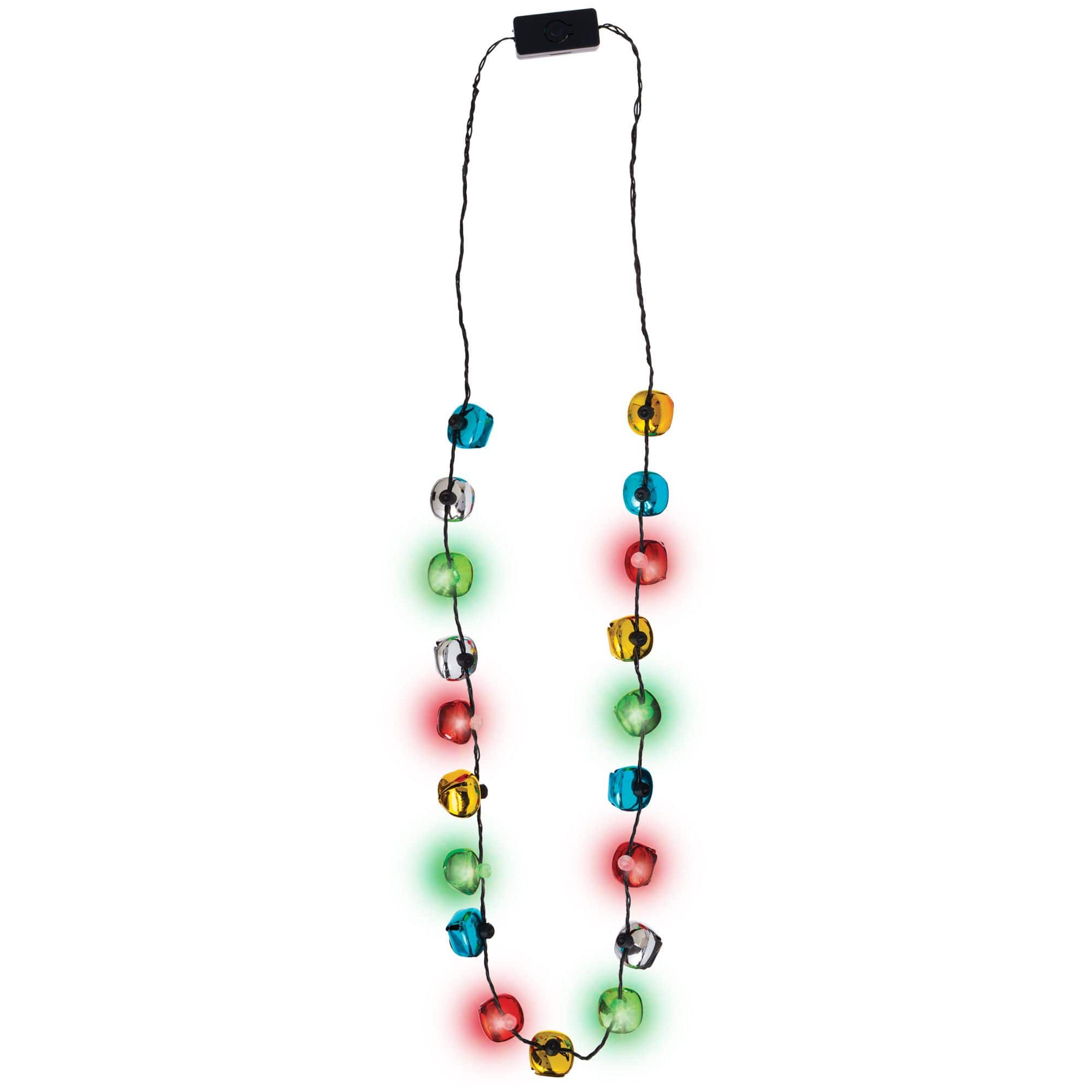 Christmas Light-Up Jingle Bell Necklace | Party City