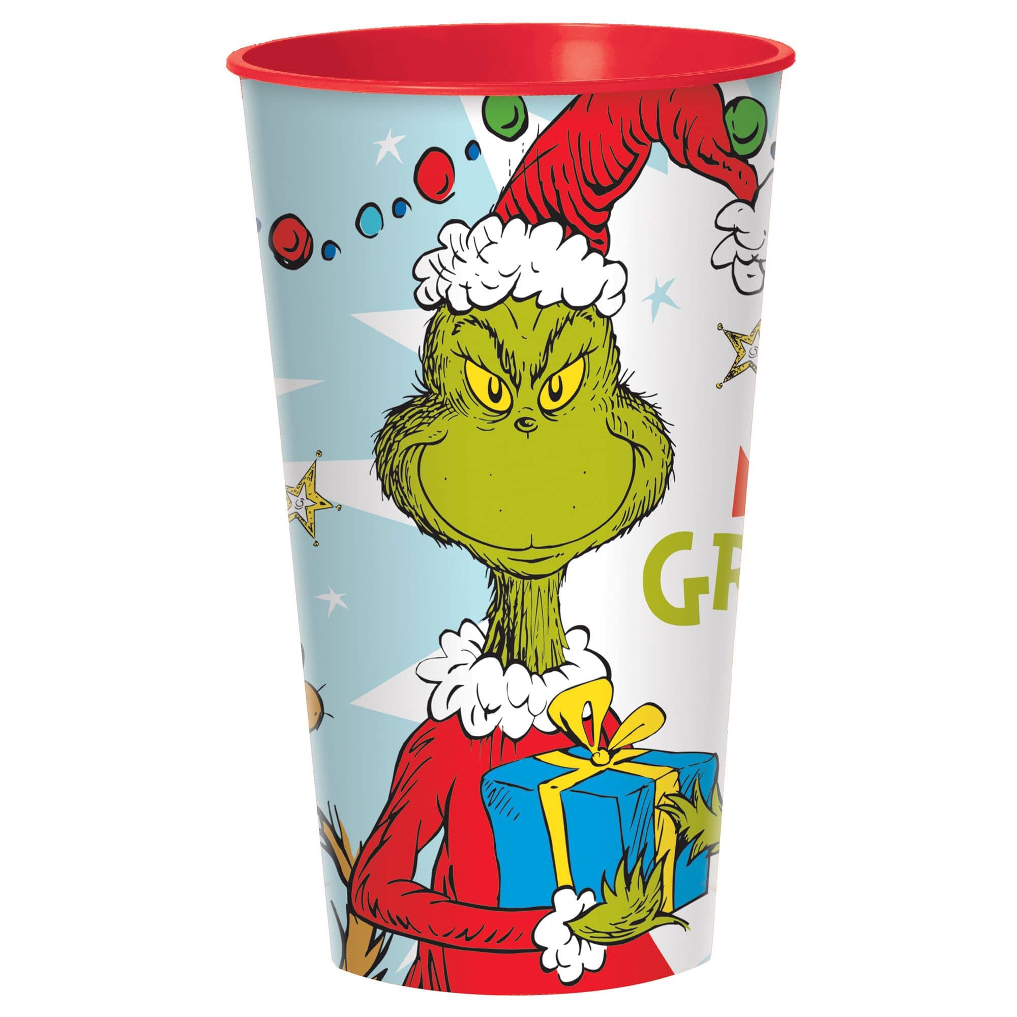 The Grinch Who Stole Christmas, Mini Metal and Ribbon Sign 2 PK
