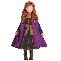 Kids' Disney Frozen Anna Halloween Costume, Assorted Sizes Front_Flat