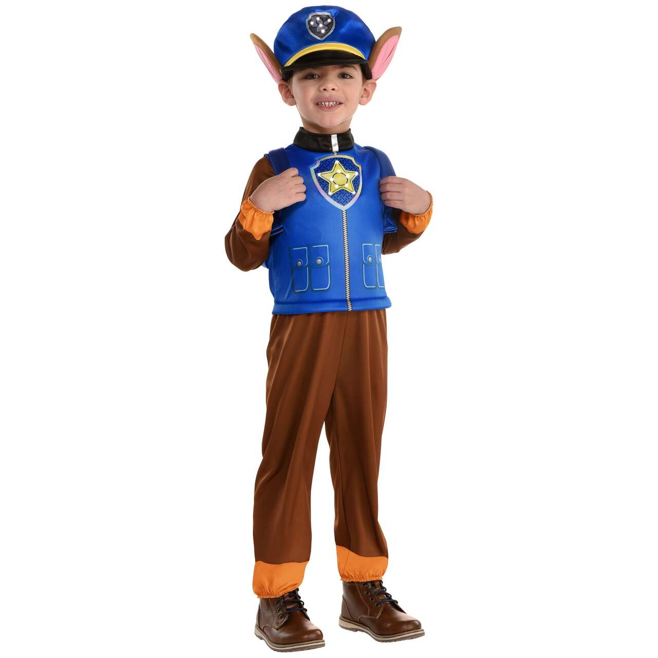 Kids' Nickelodeon PAW Patrol ChaseBlue Jumpsuit with Hat Halloween