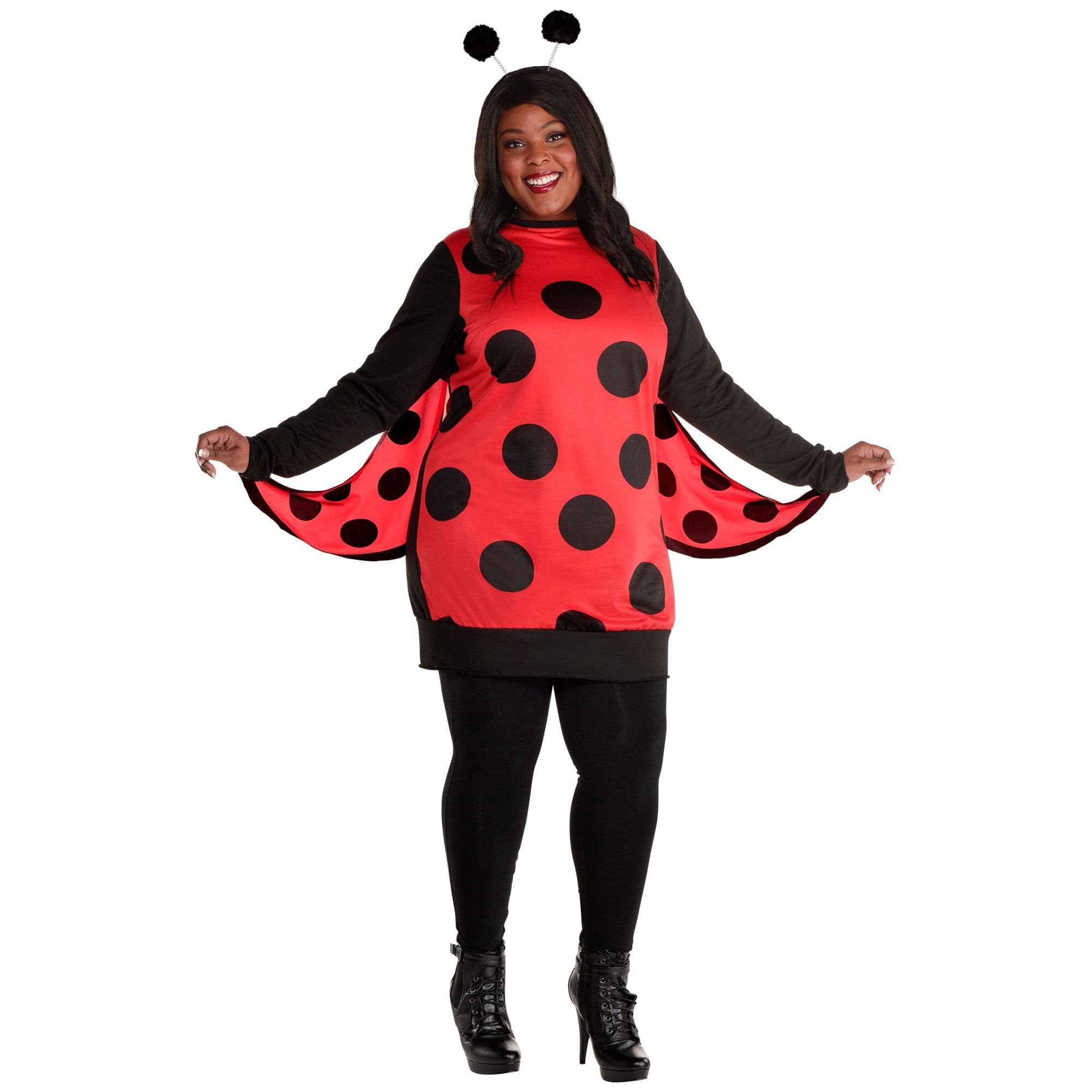 Costume de coccinelle adultes taille forte