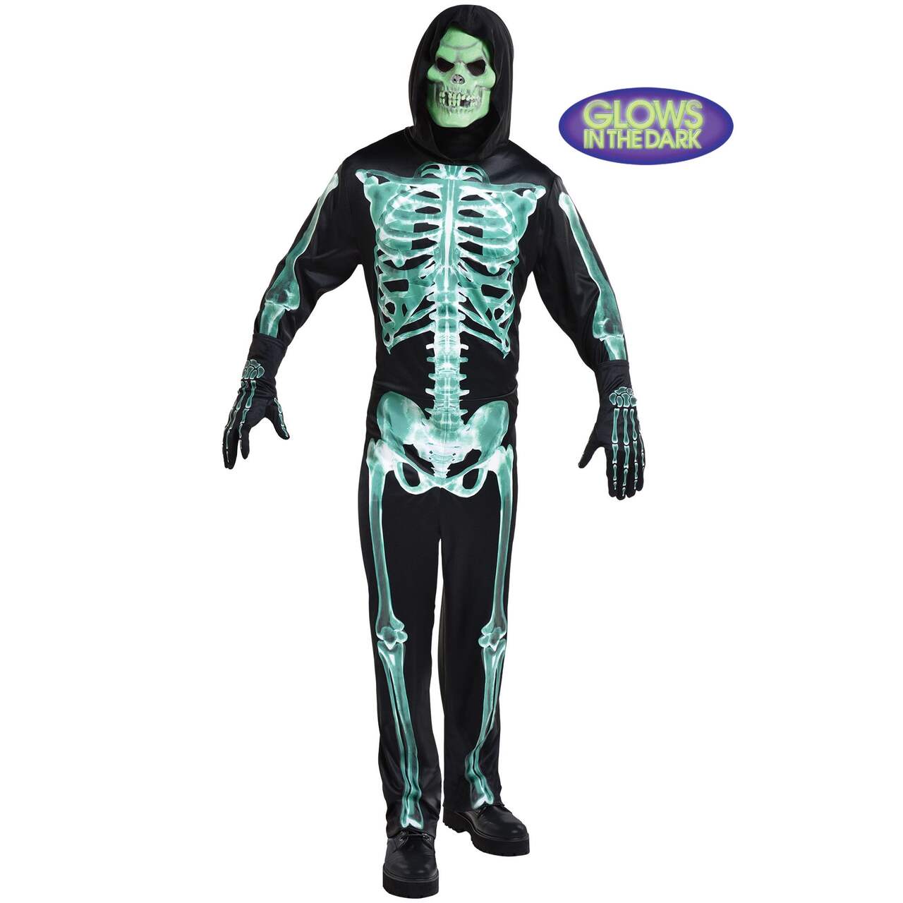 Glow in the Dark Skeleton Morphsuit