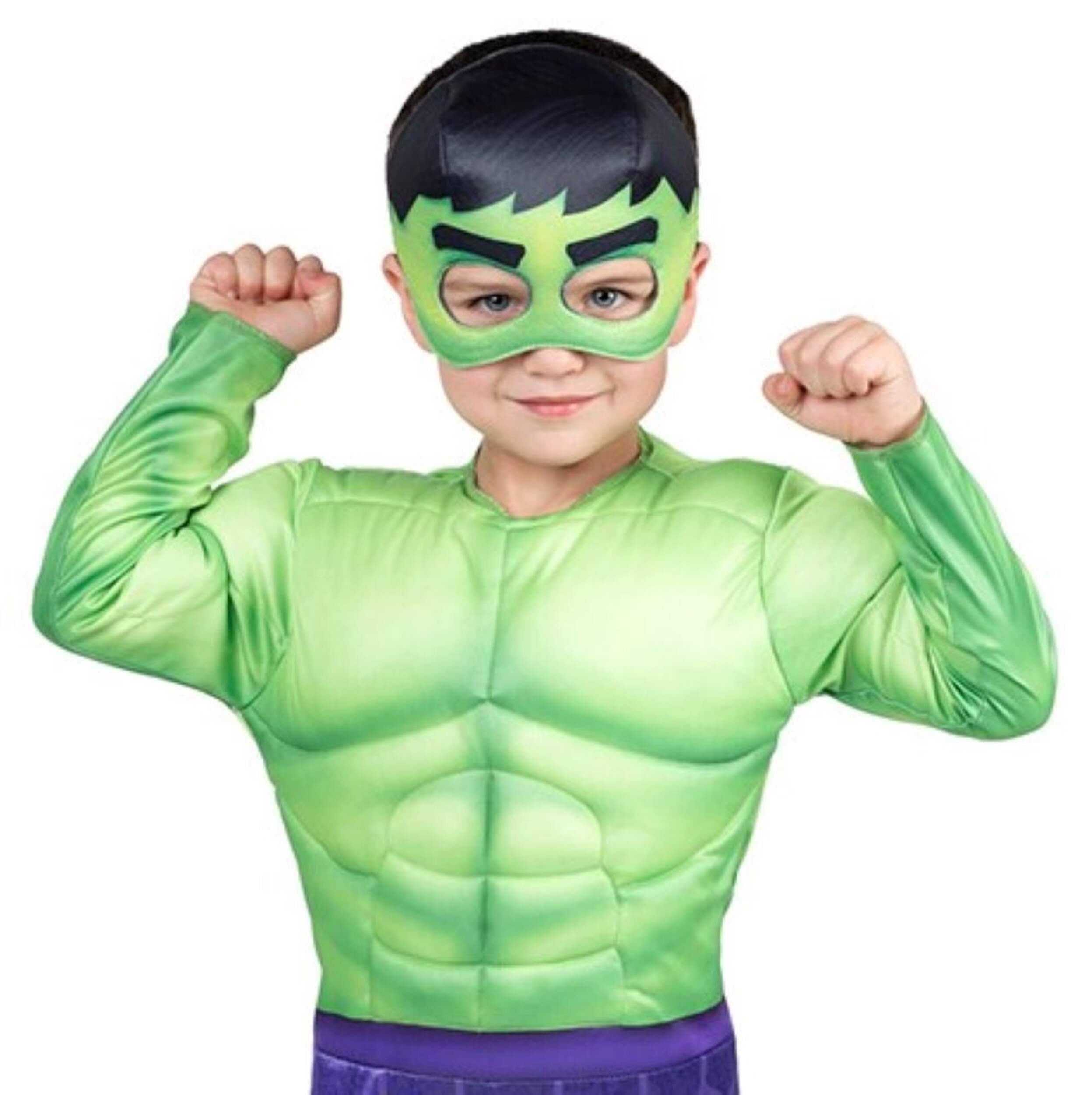 Hulk Toddler Padded Jumpsuit Halloween Costume, 34T Party City