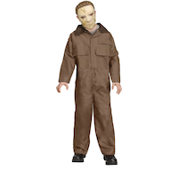 Rob Zombie Michael Meyers Halloween Costume, Kids, Assorted Sizes Front_Flat