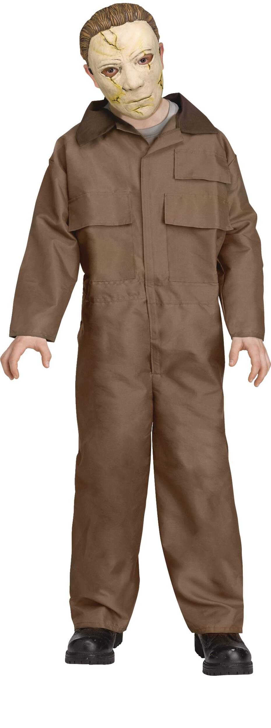 Rob Zombie Michael Meyers Halloween Costume, Kids, Medium, Size 8-10 ...