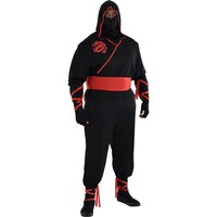 Men's Ninja Assassin Halloween Costume Front_Flat