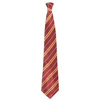 Harry Potter Gryffindor Neck Tie, Red/Yellow Striped, One Size, Wearable Costume Accessory for Halloween