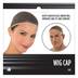 Breathable & Snug Fitted Wig Cap, Beige, One Size, Wearable Costume Accessory for Halloween Front_Flat