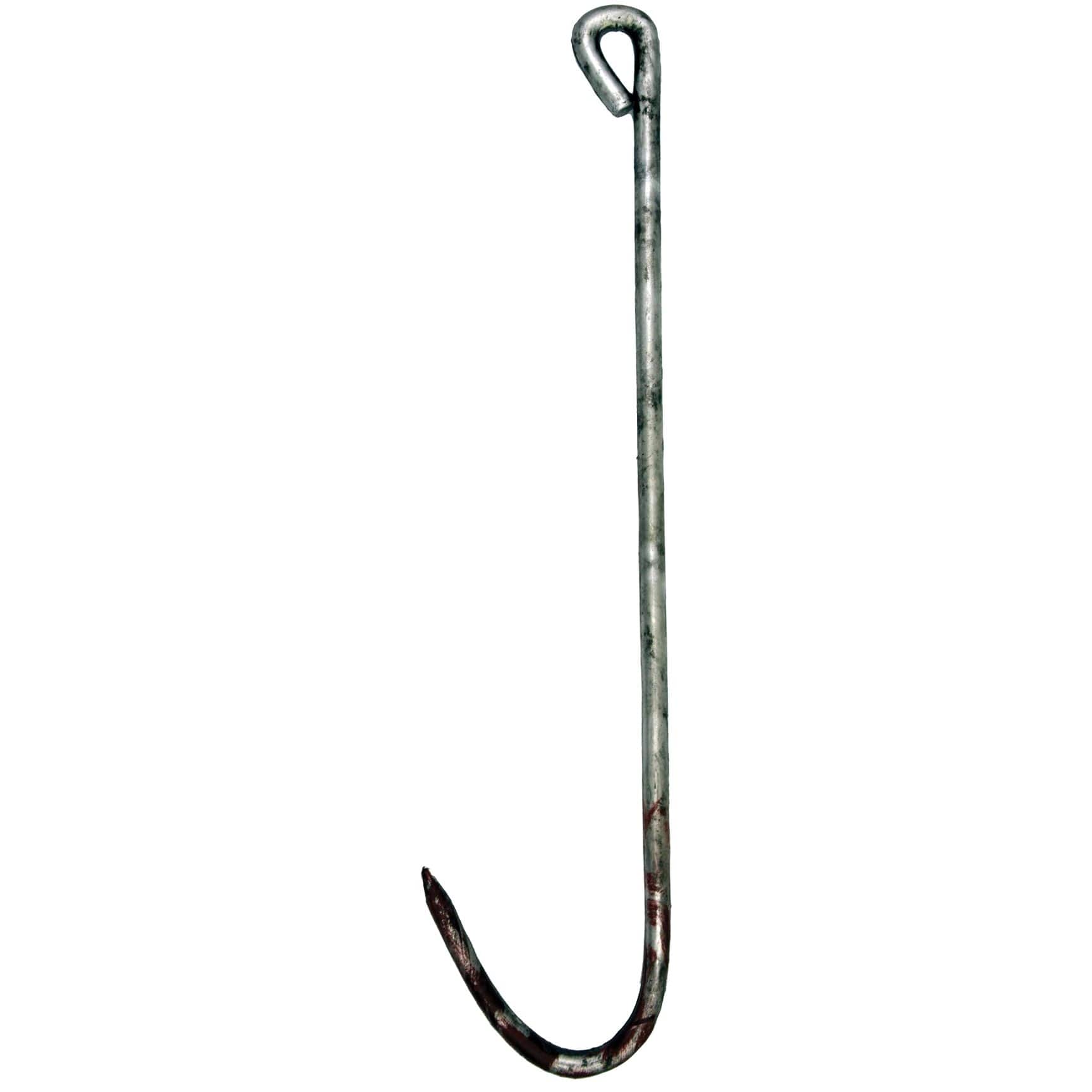 Texas Chainsaw Massacre Meat Hook Weapon, Silver, One Size