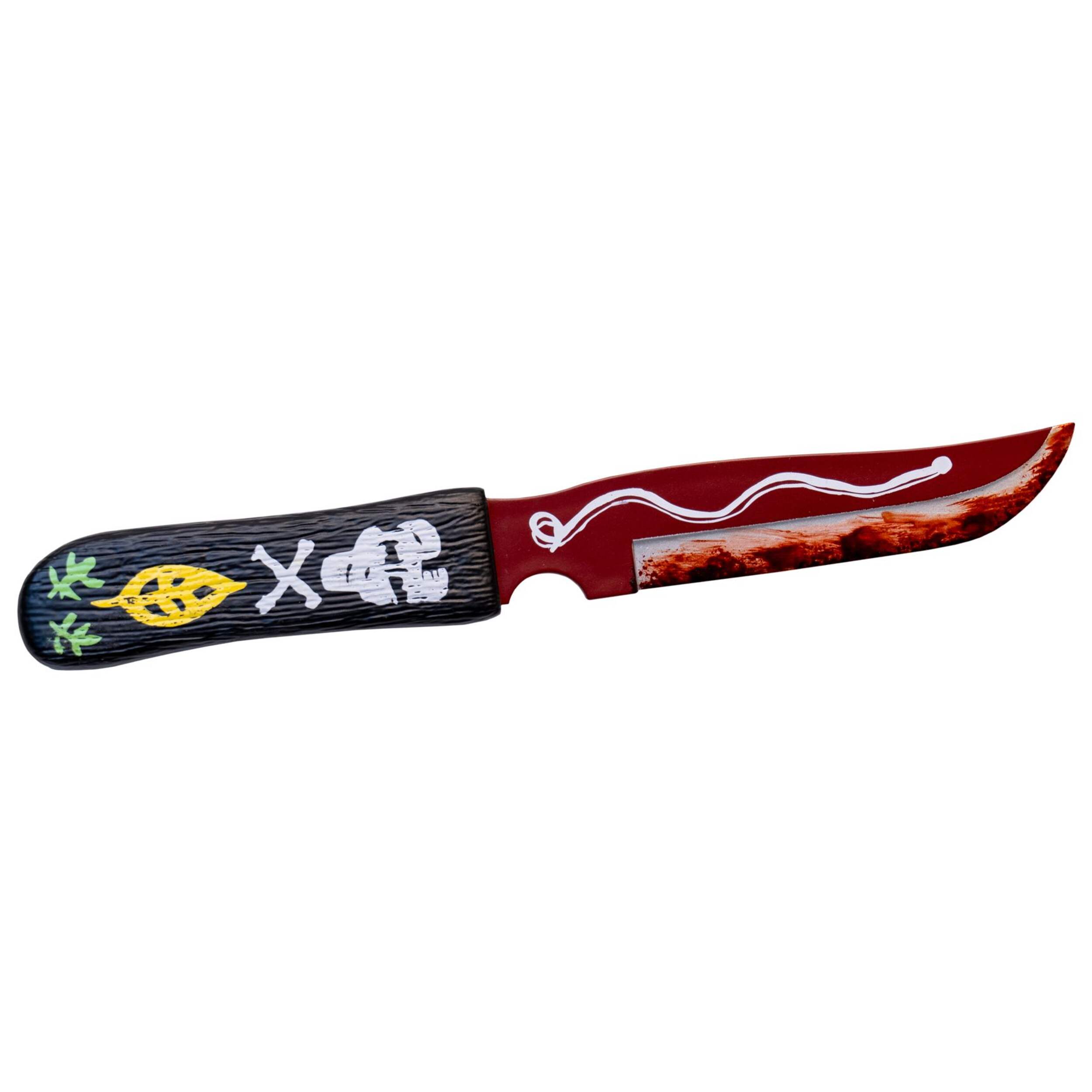 Child's Play Chucky Replica Voodo Knife Weapon, Black/Red, One Size, Wearable Costume Accessory for Halloween Front_Flat