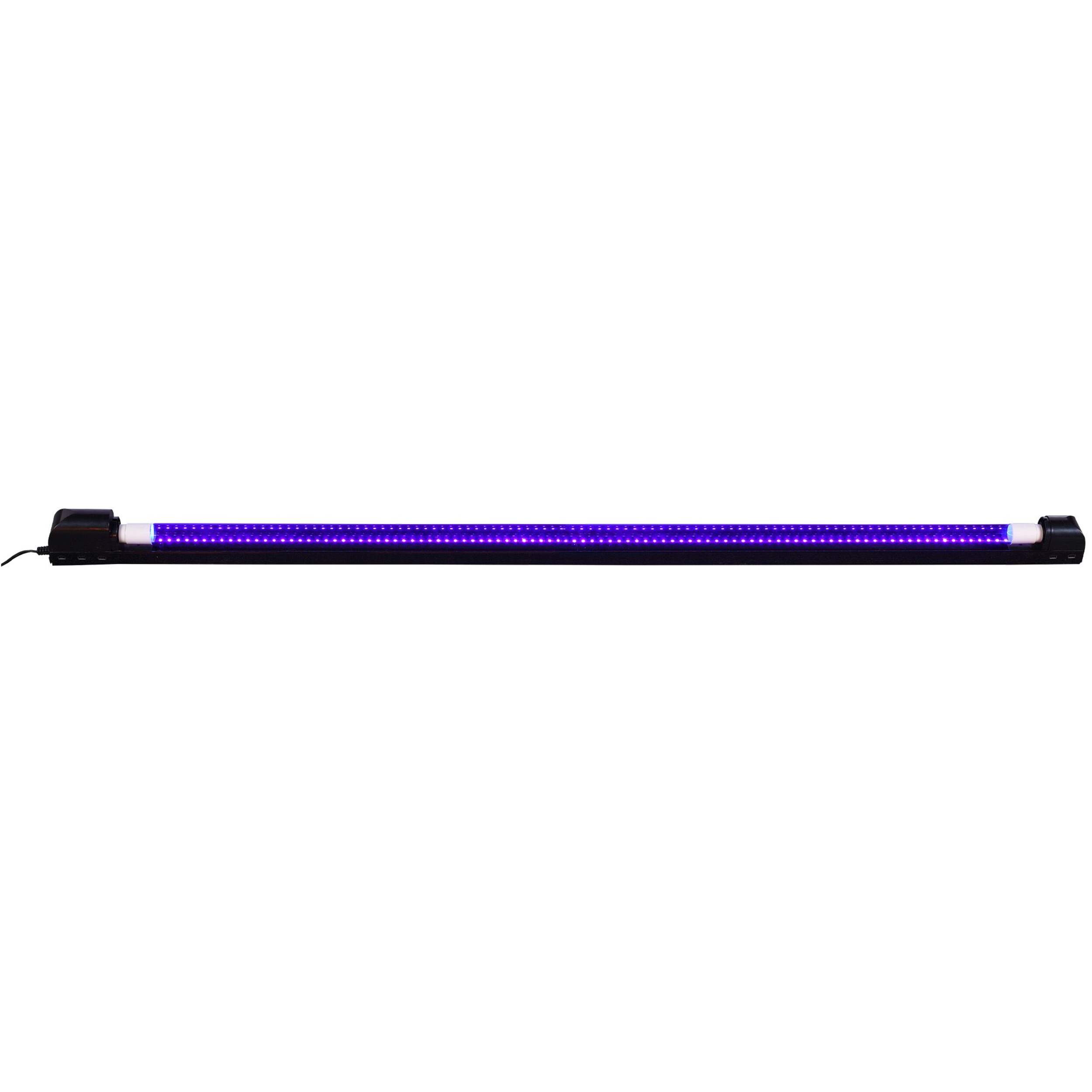Luminaire fluorescent à lumière noire UV DEL avec 96 DEL, 48 po Overhead_Plunge