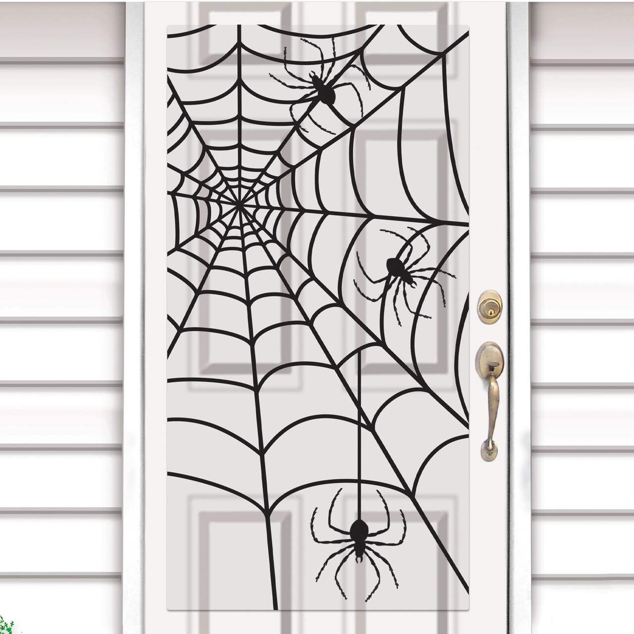 Masque Hallowen décoré araignée