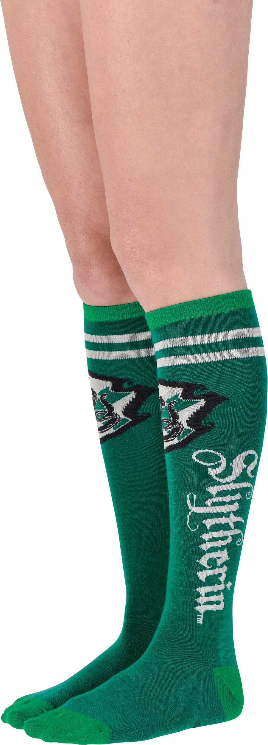 Chaussettes au genou Harry Potter, Serpentard, adulte Side_Left