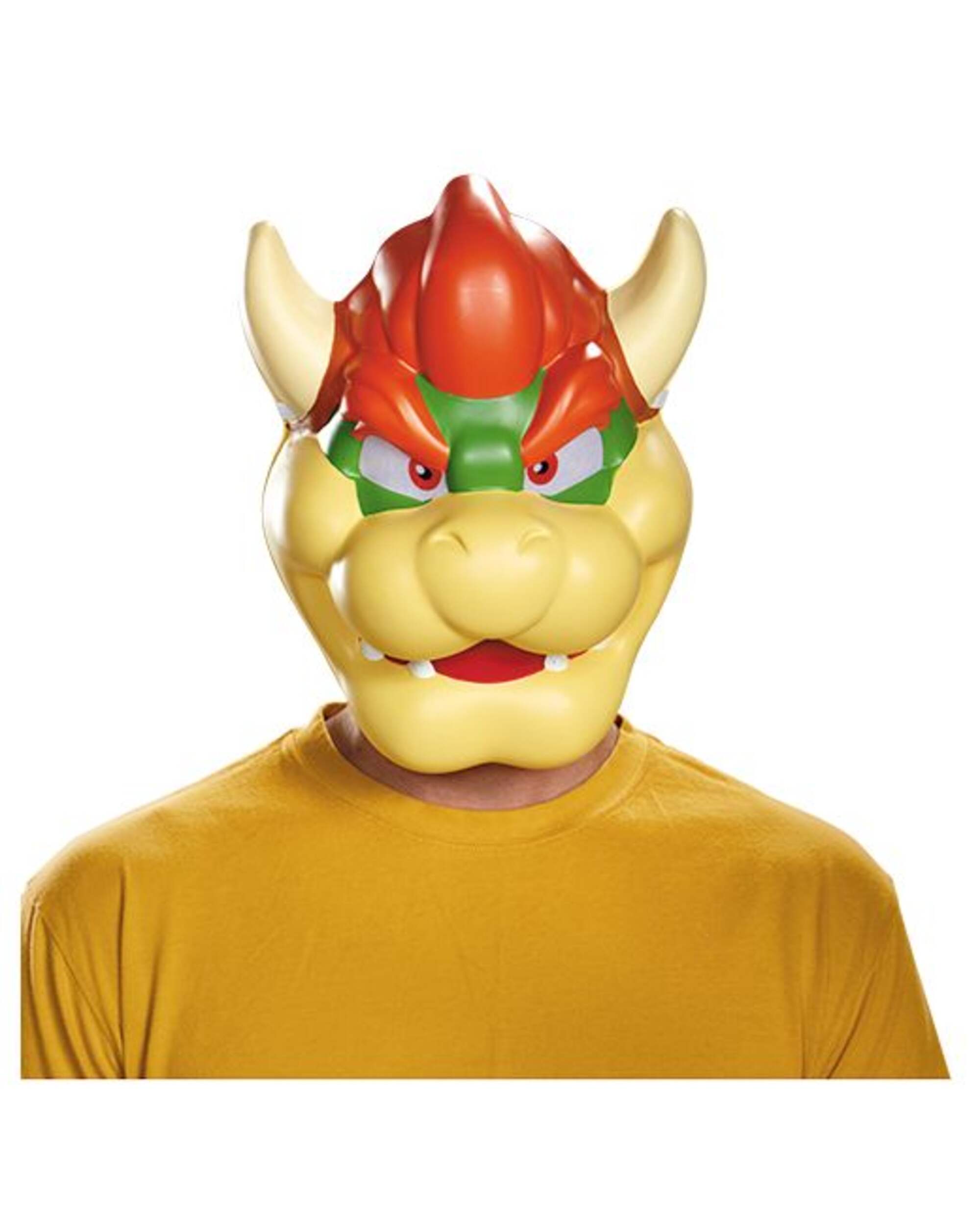 Masque de fête de Browser de Super Mario Brothers, adulte, taille unique Front_Flat