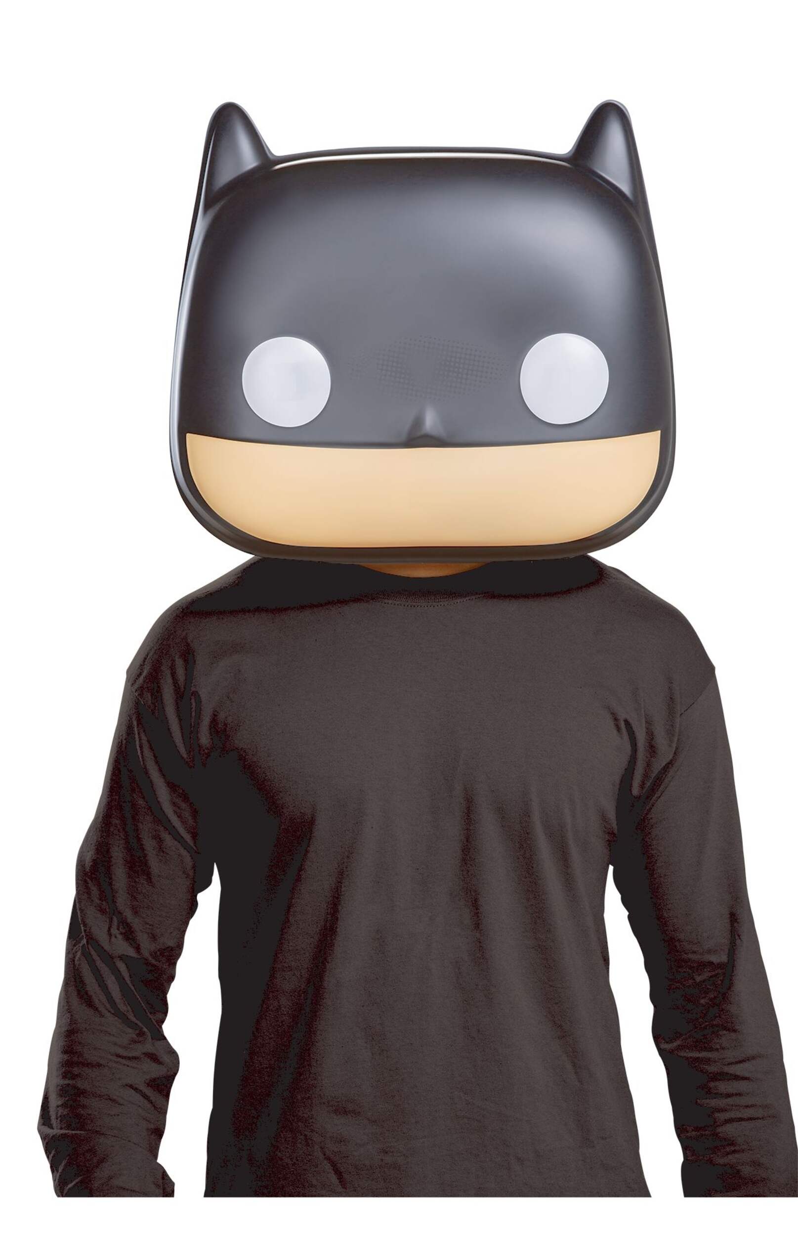 Demi-masque de Batman classique Funko pour fête d'Halloween Front_Flat