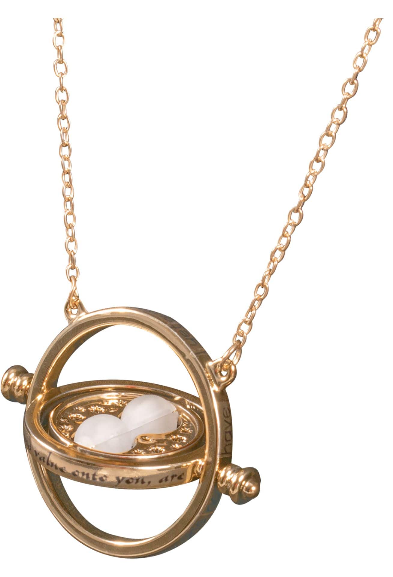 Harry Potter - Time-Turner Necklace 1:1 Scale Life-Size Prop Replica with  Display Case by Noble Collection | Popcultcha