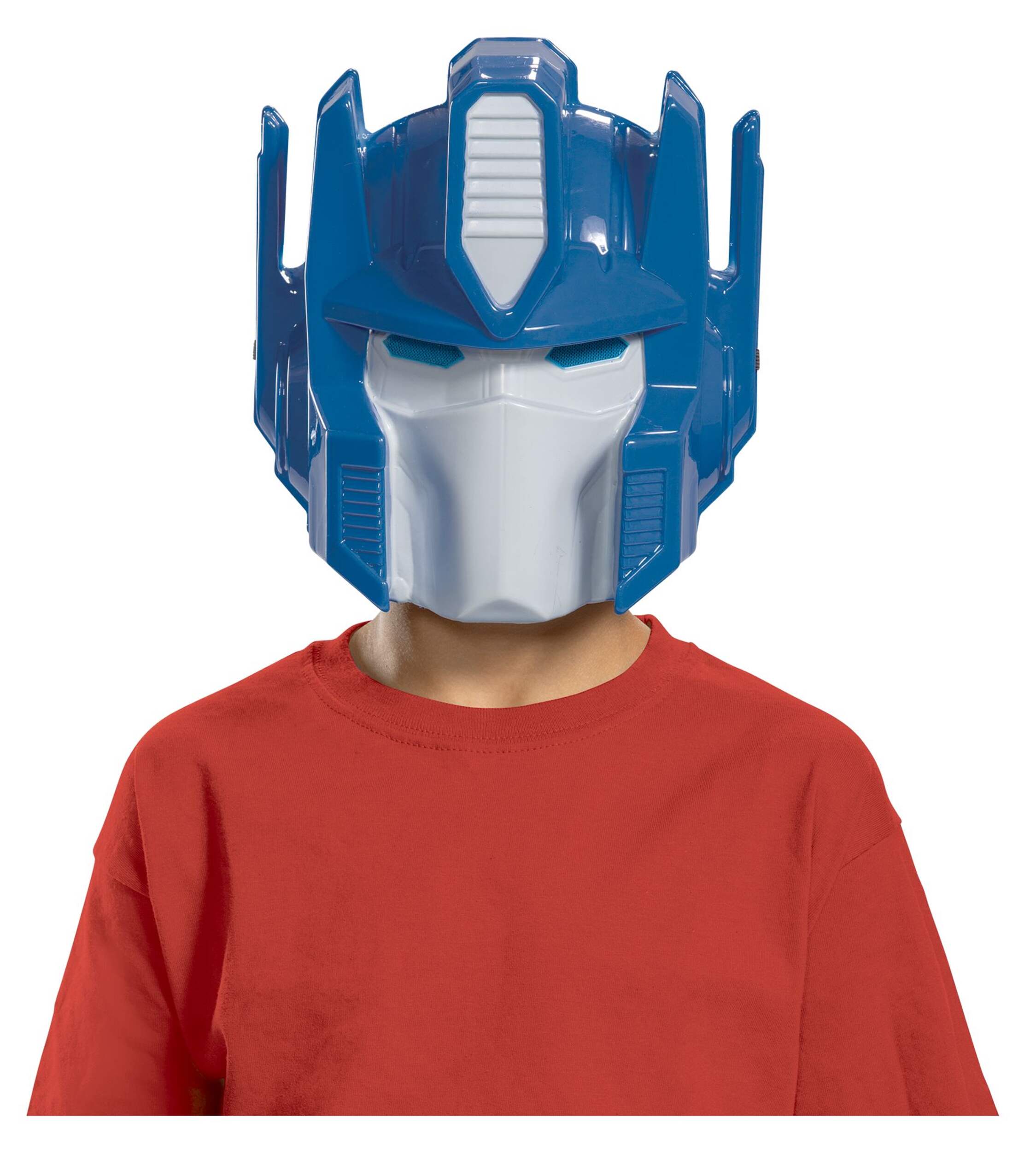 Masque d'Optimus Prime EG de Transformers, accessoires de costume d'Halloween, adolescent, adulte, taille unique Front_Flat
