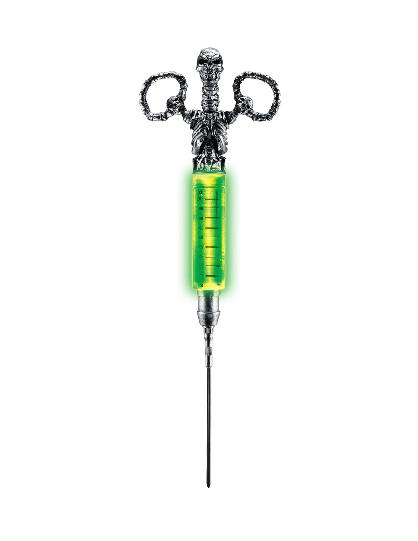 Radioactive Glowing Syringe Halloween Costume Accessory Teen Adult One Size Party City 3463