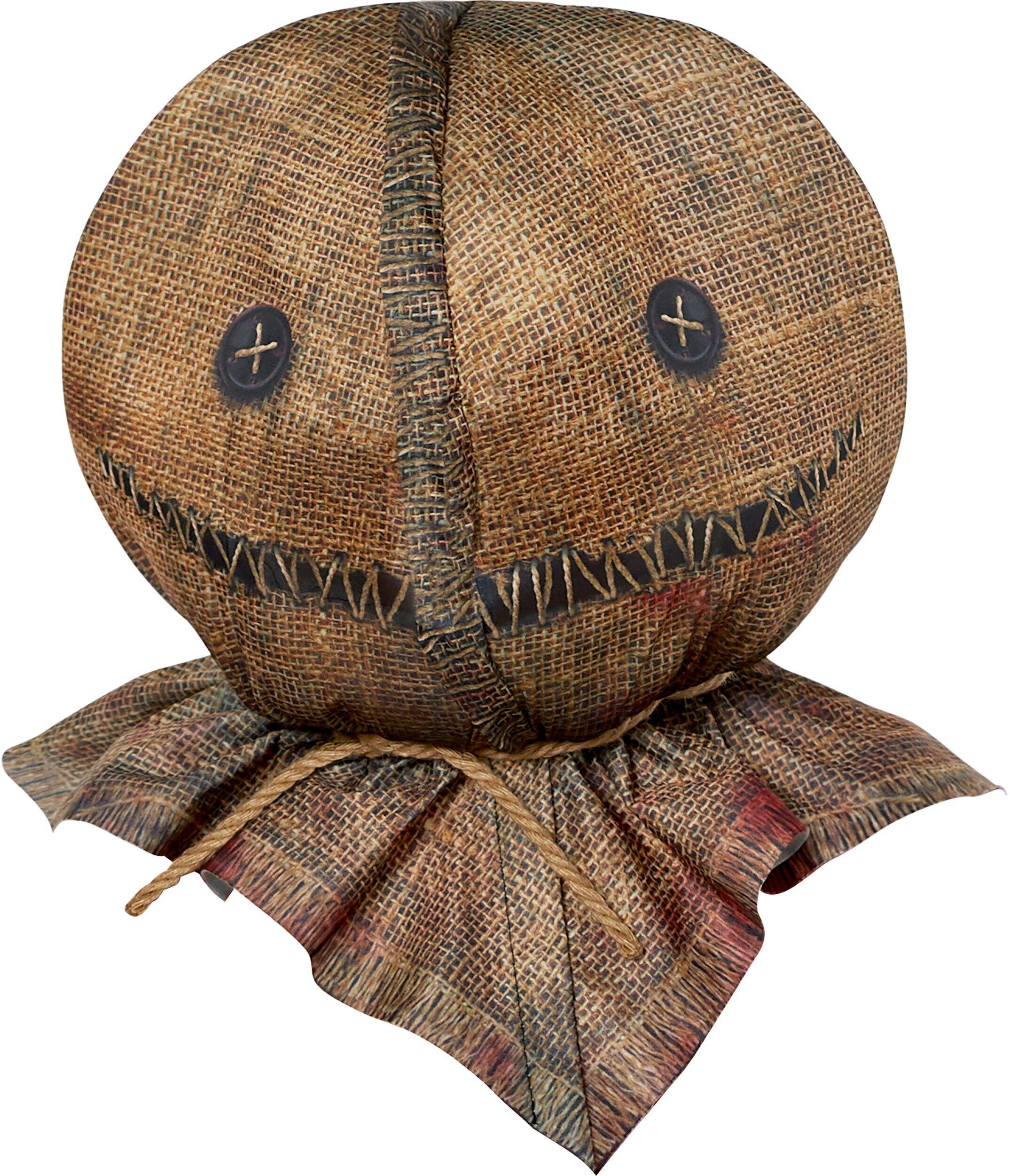 Trick 'r Treat Sam Mask, One Size, Wearable Costume Accessory for Halloween Front_Flat