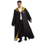 Adult Harry Potter Gryffindor Robe with Crest & Hood, Red/Black