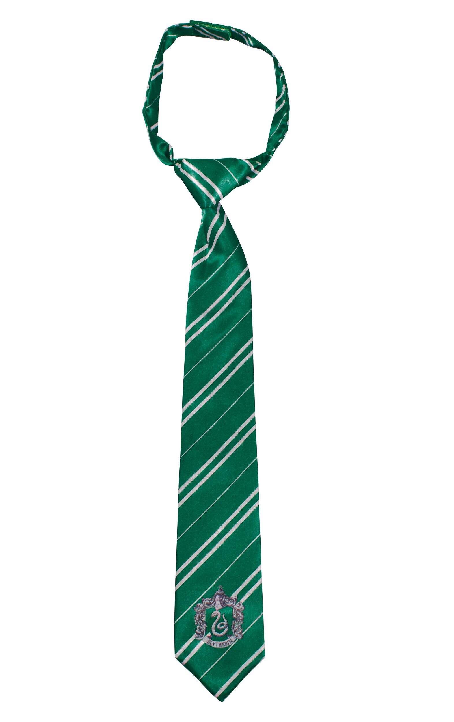Harry Potter Slytherin Breakaway Tie Halloween Accessory, One-Size Front_Flat