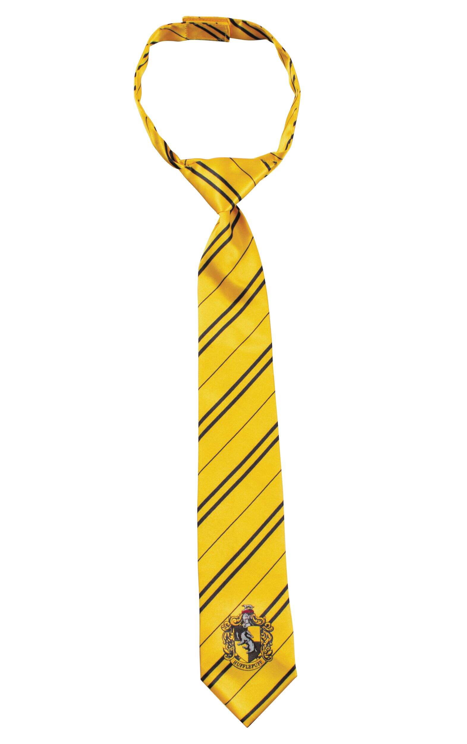 Harry Potter Hufflepuff Breakaway Tie Halloween Accessory, One-Size Front_Flat