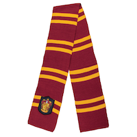 Harry Potter Gryffindor Knit Scarf Halloween Accessory, 60 x 7-in