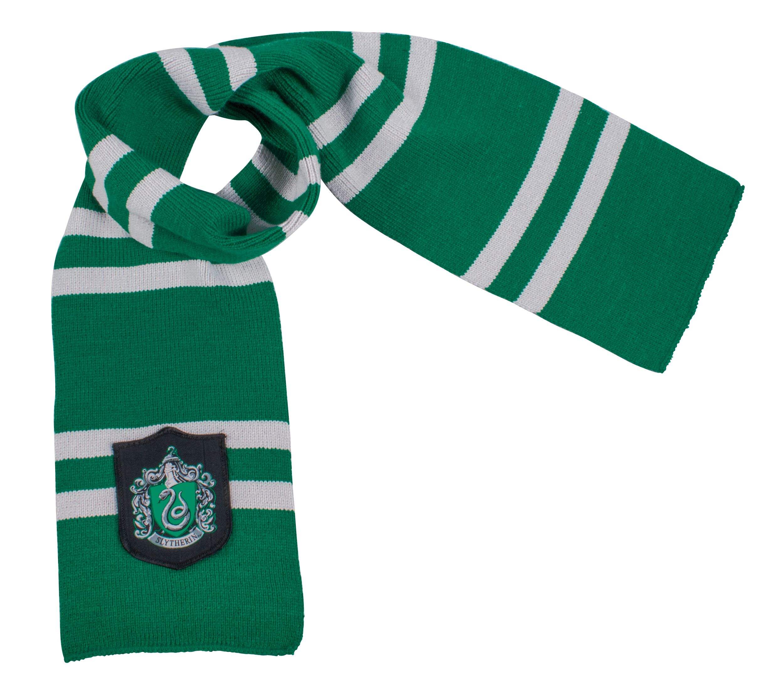 Harry Potter Slytherin Scarf Halloween Accessory, One-Size Overhead_Flat