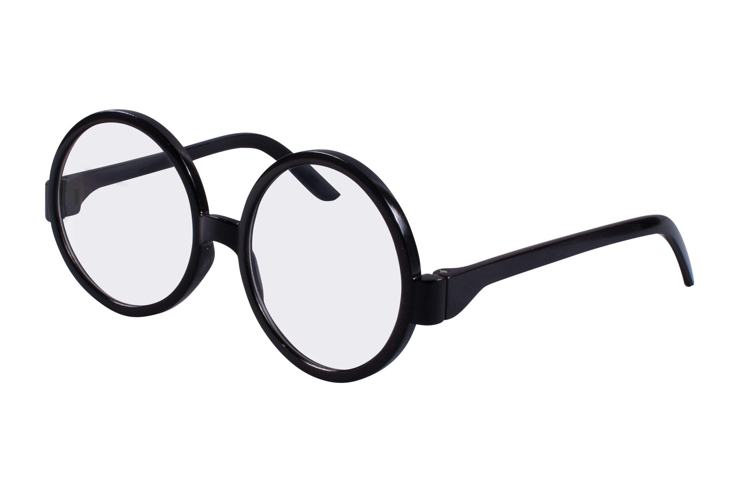 Harry Potter Round Glasses Halloween Accessory, One Size Front_Three_Fourths_Angled_Left
