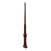 Harry Potter Light-Up Deluxe Wand Halloween Accessory, One-Size Front_Flat