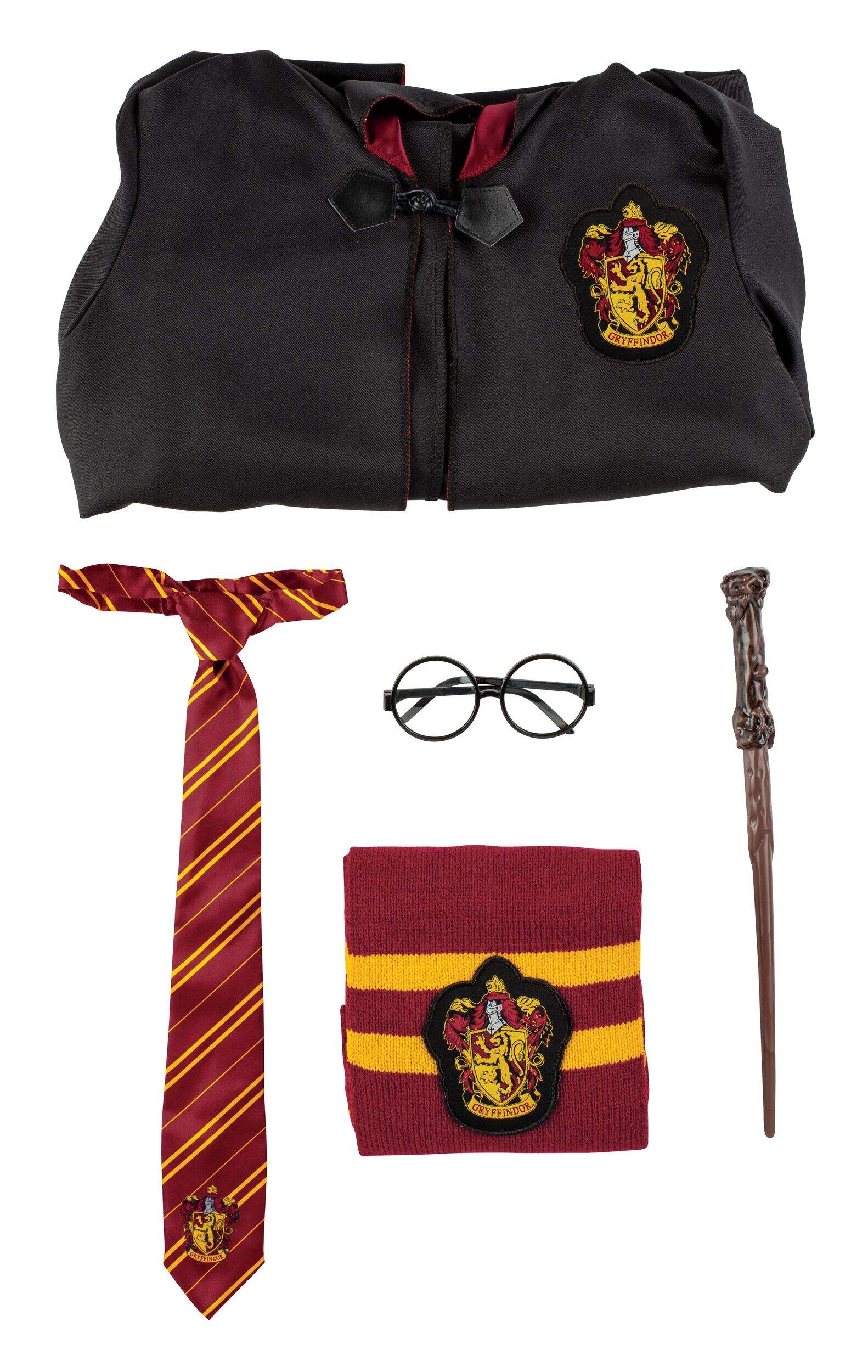 Harry Potter Dress-Up Complete Halloween Costume Set, Child Small 4-6 Composite_or_Mixed