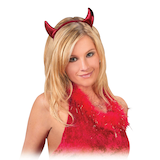 Devil Headband Halloween Costume Accessory Front_Elevated