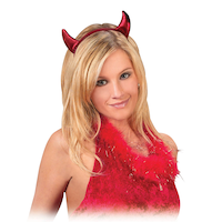 Devil Headband Halloween Costume Accessory Front_Elevated