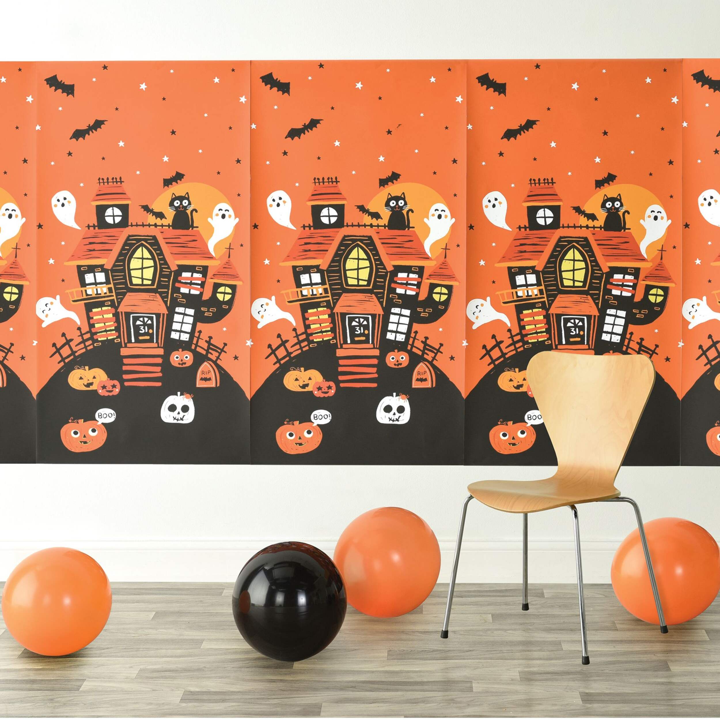 Spooky Friends Room Roll Setter Front_Flat