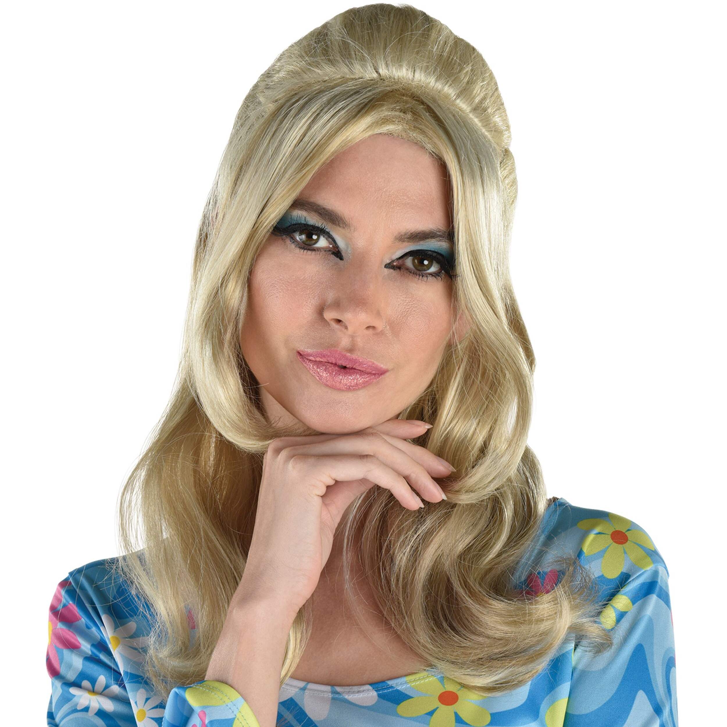 60s Bump-It Wig Front_Flat
