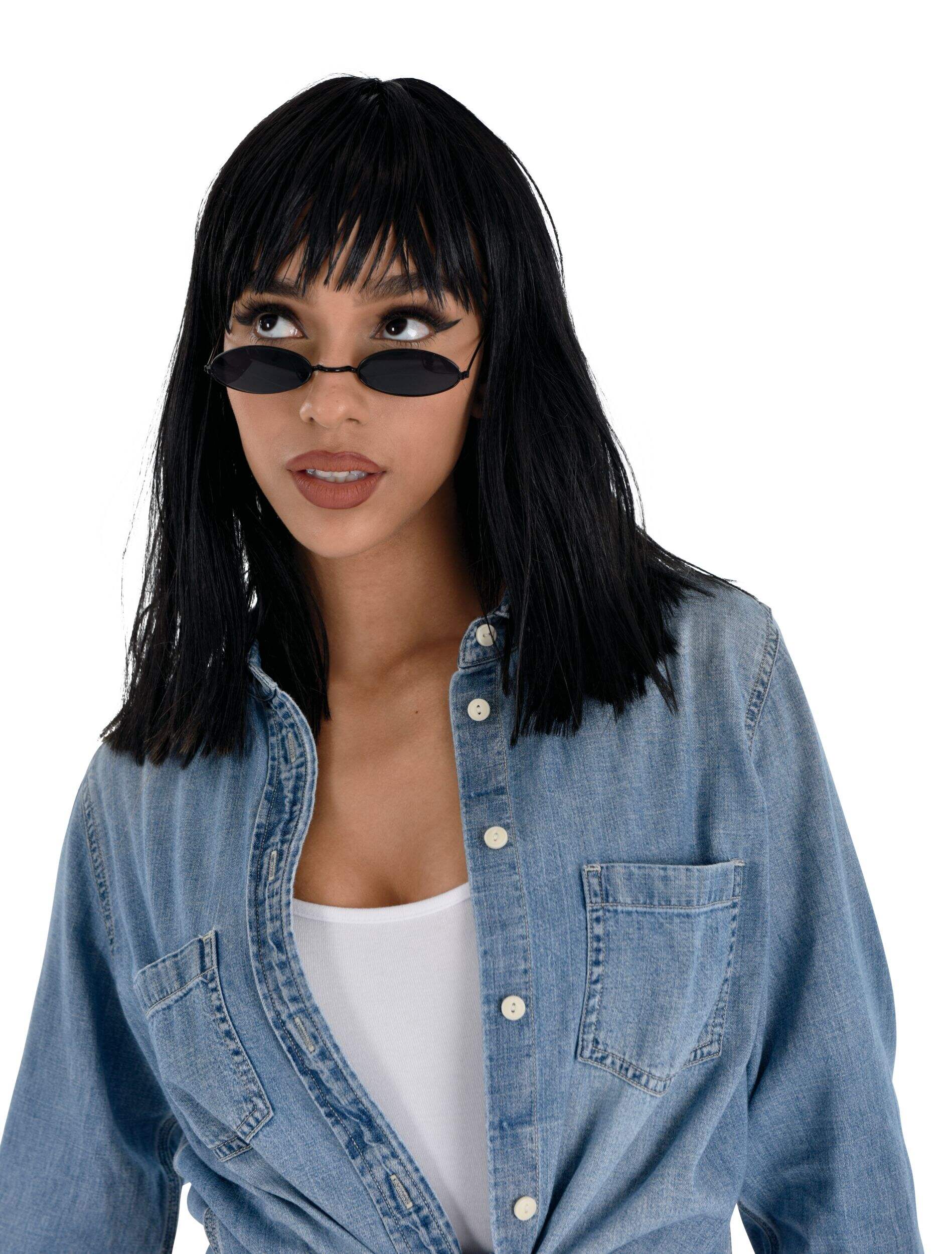 Decades 90s Refresh Mini Oval Glasses Front_Flat