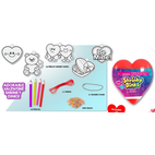 Valentines Shrinky Dink Kit in Heart Capsule