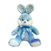 Plush Bunny Rabbit Toy, Blue, for Easter/Baby Shower Gift